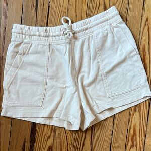 J. Crew Magic Rinse Cotton Knit Drawstring Elastic Shorts